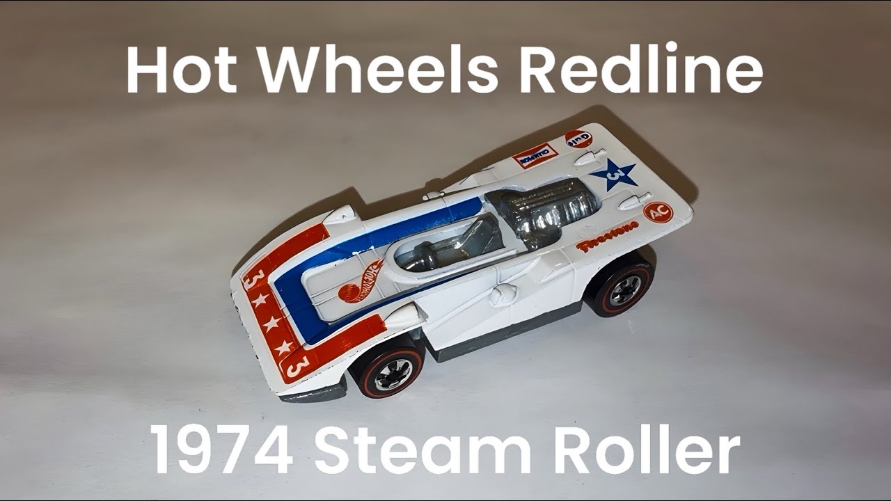 1974 Hot Wheels Steam Roller Redline