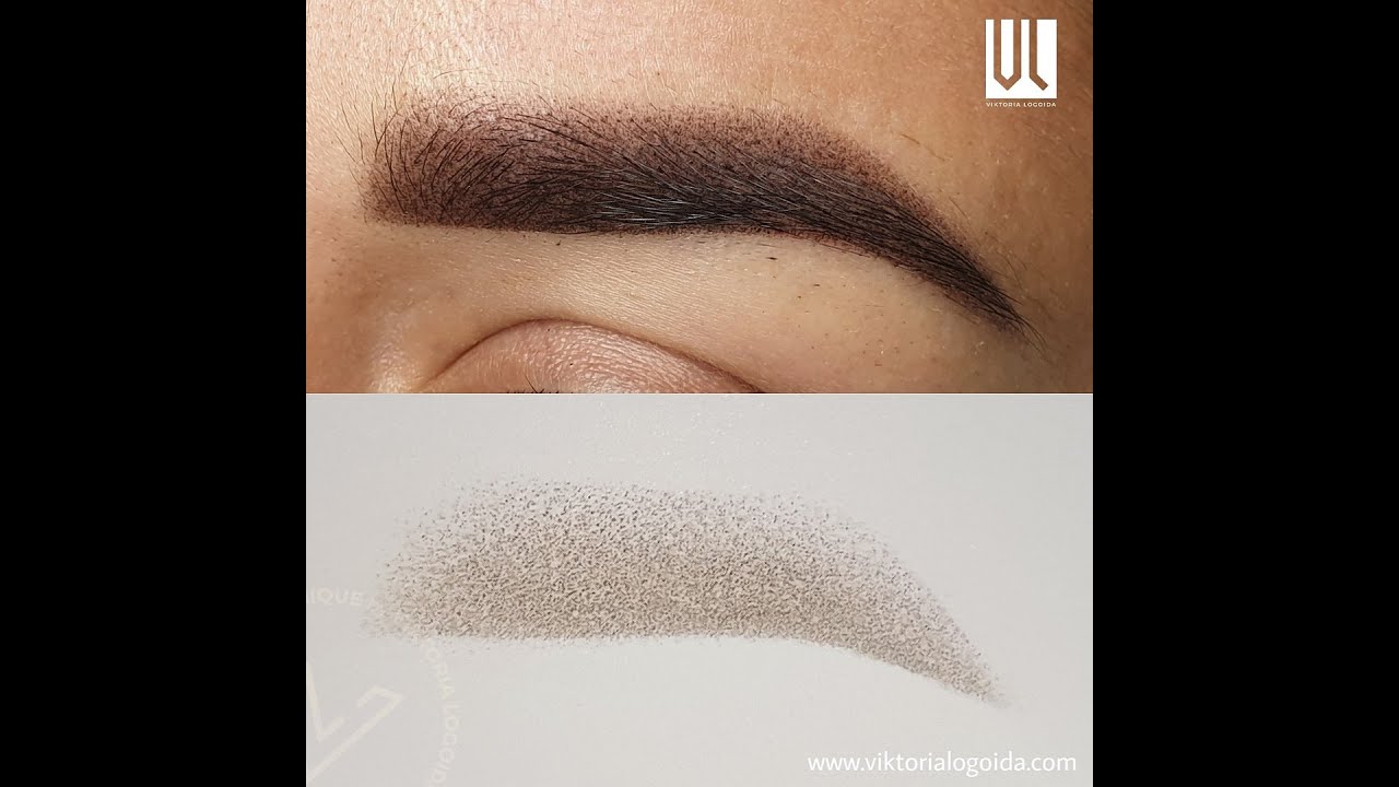 Sfumatura ®Velours Sopracciglio su Pelle sintetica con Viktoria Logoida