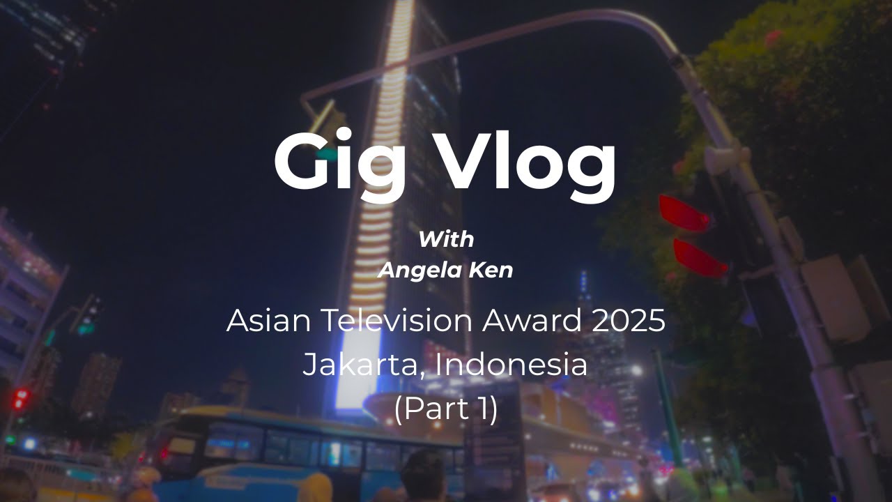 Gig Vlog with Angela Ken - Asian Television Awards 2025 (Part 1)