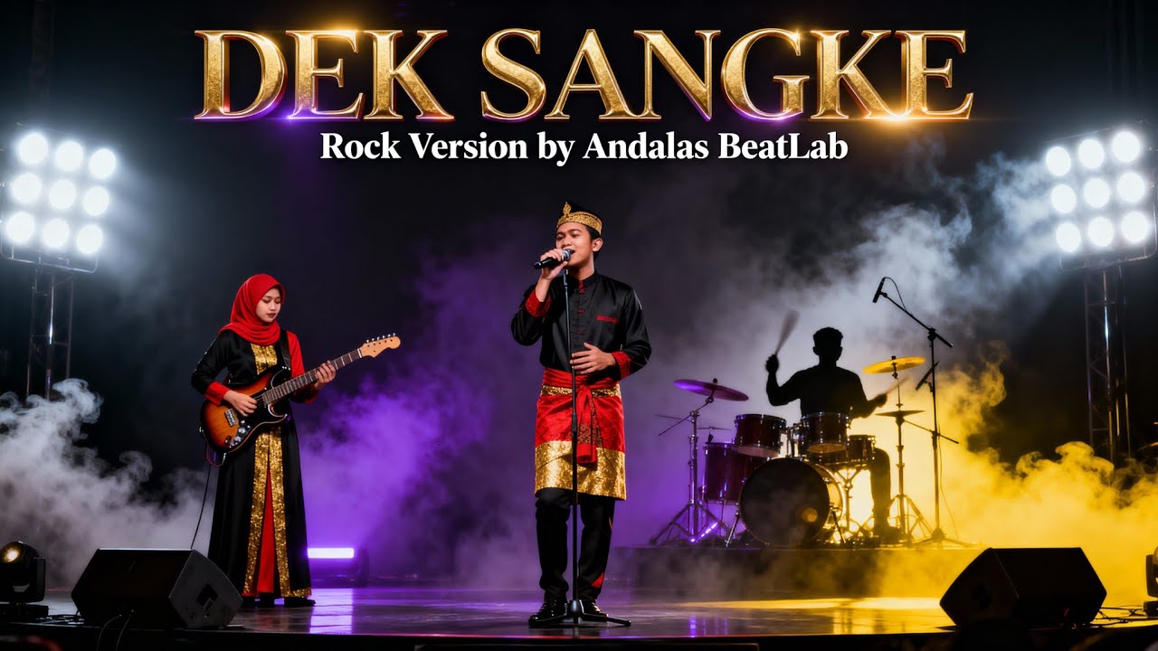 DEK SANGKE (Samsudin Sholeh) - Lagu Sumatera Selatan Versi Rock Cover by Andalas BeatLab 