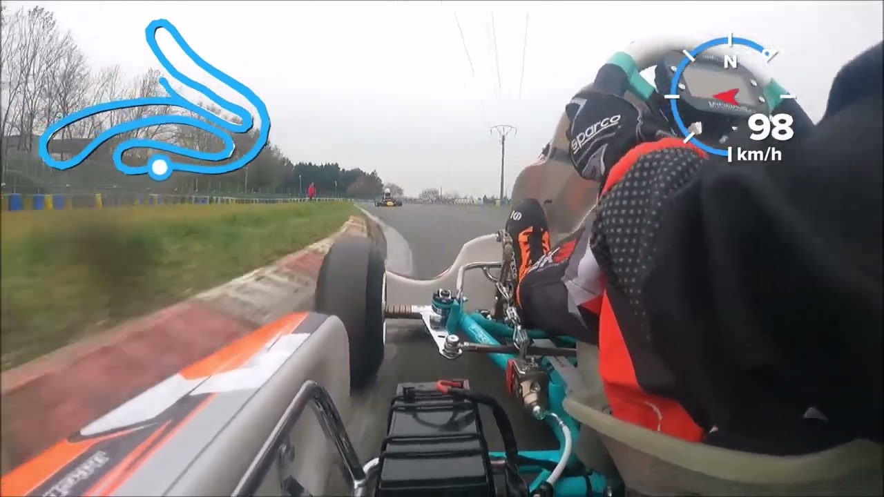 Tom Mini 60 Circuit de Varennes Best Lap 1'06'3
