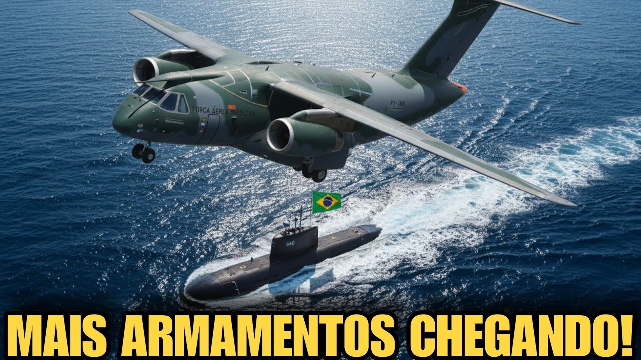 KC390 PARA COMBATE NAVAL! MAIS EQUIPAMENTOS A CAMINHO!?
