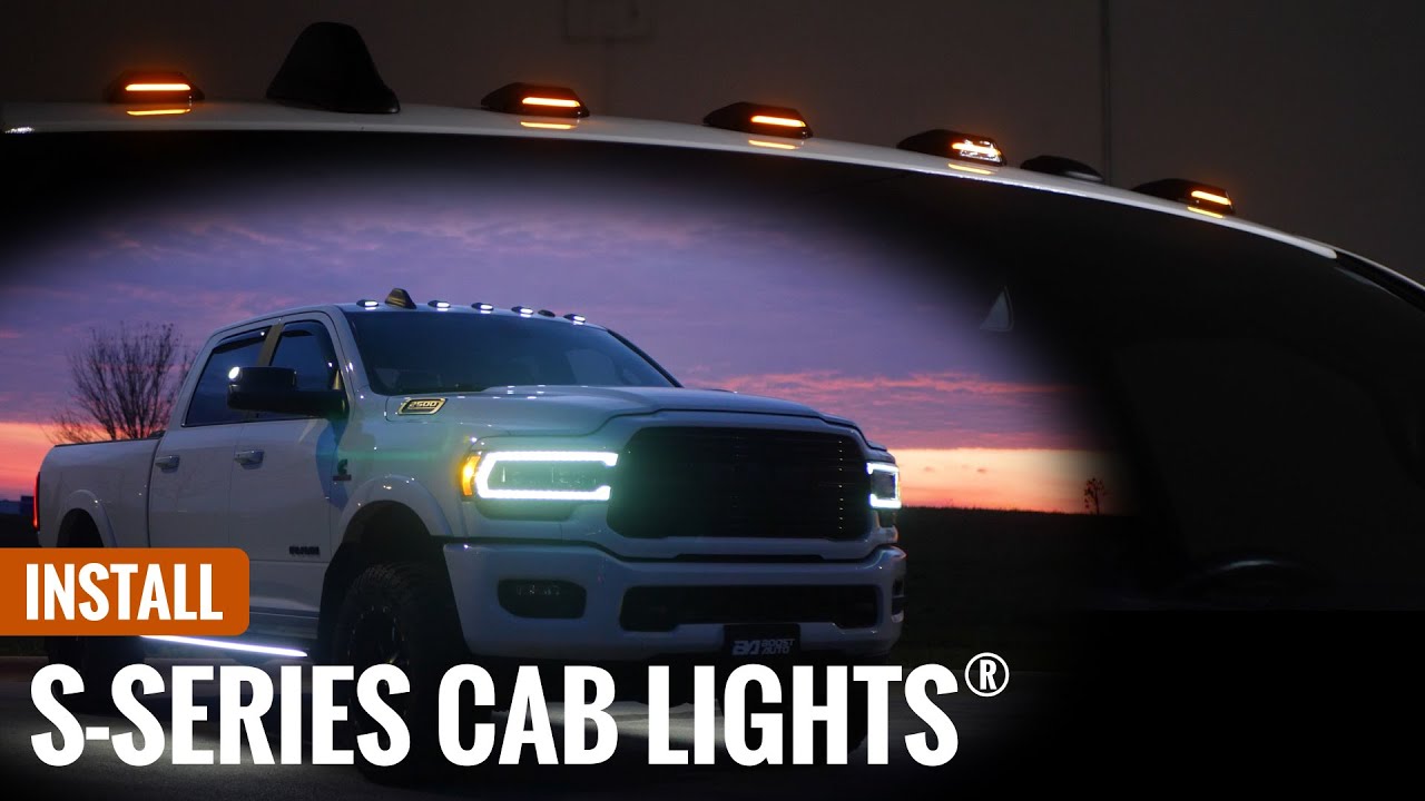 S-Series Cab Lights Retrofit Install | Add Cab Lights to 2019-2024 Dodge Ram 2500/3500 HD (5th Gen)