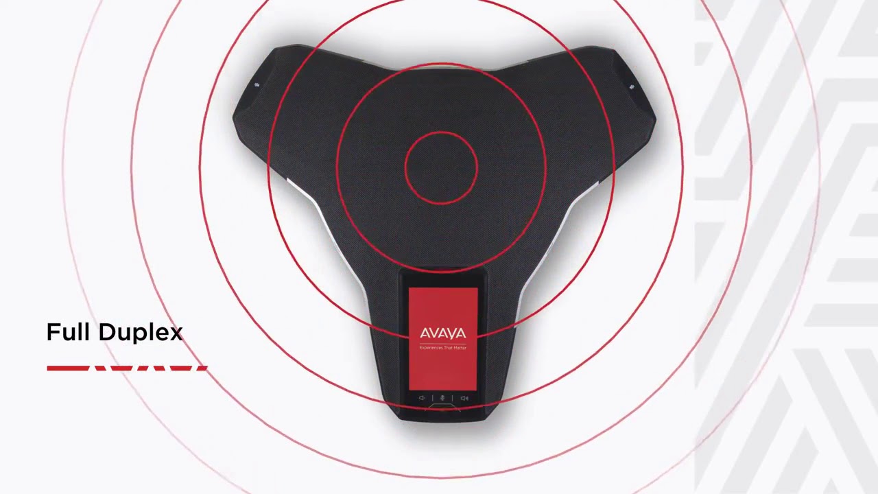 Avaya Conference Phone B199 Video