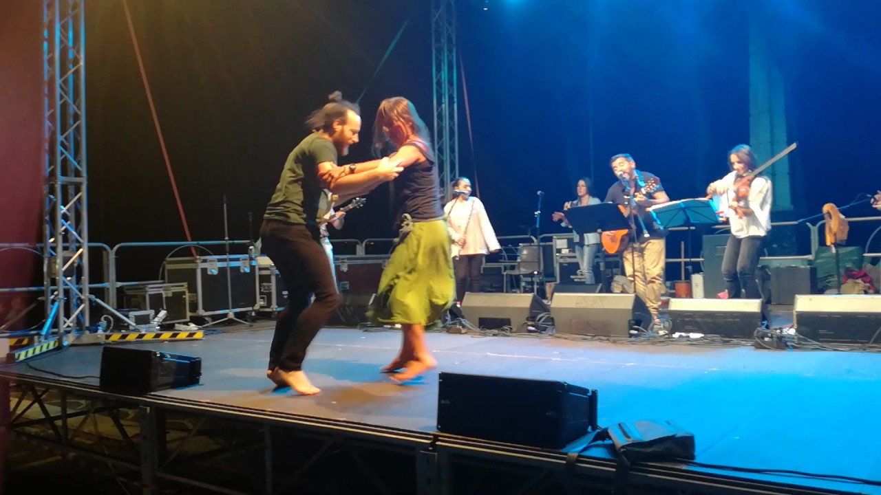 La Ballarella danza dell'ALTA TERRA DI LAVORO, REGNO DI NAPOLI-Oriana Iannetta ed Eduardo Vessella