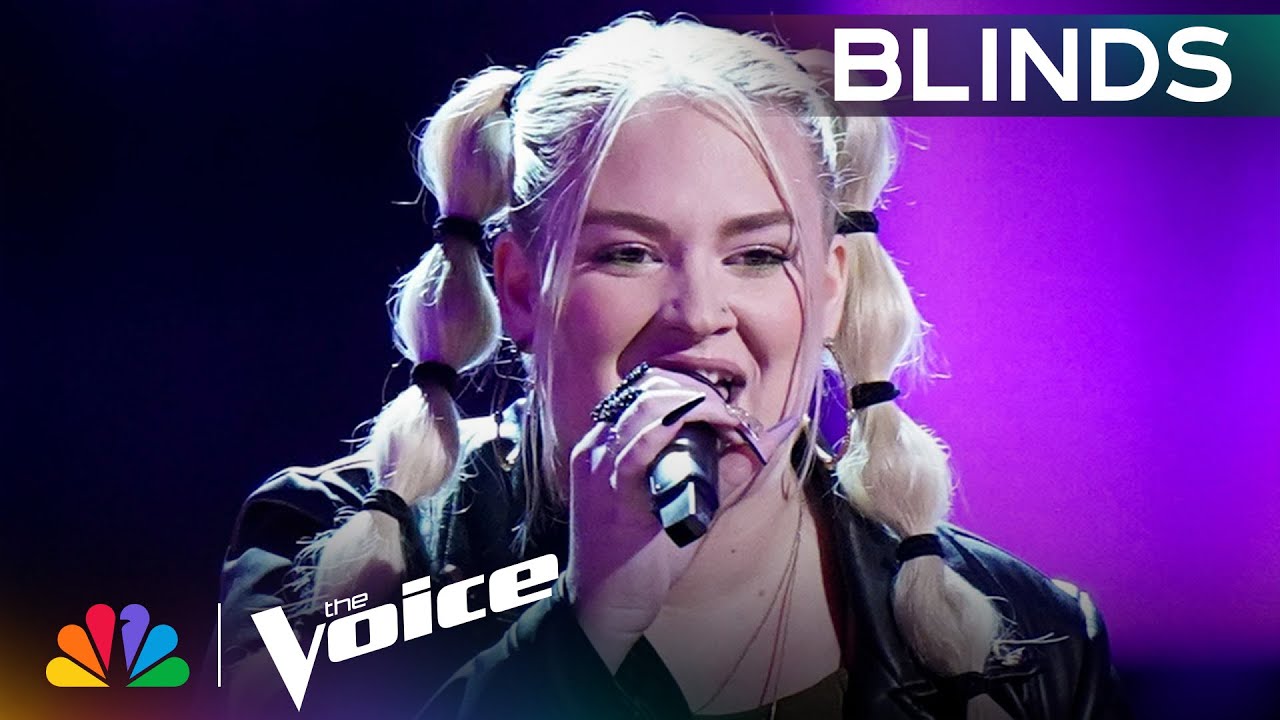 Gabrielle Zabosky Blows the Coaches Away and Wins Four-Chair Turn | The Voice Blind Auditions | NBC