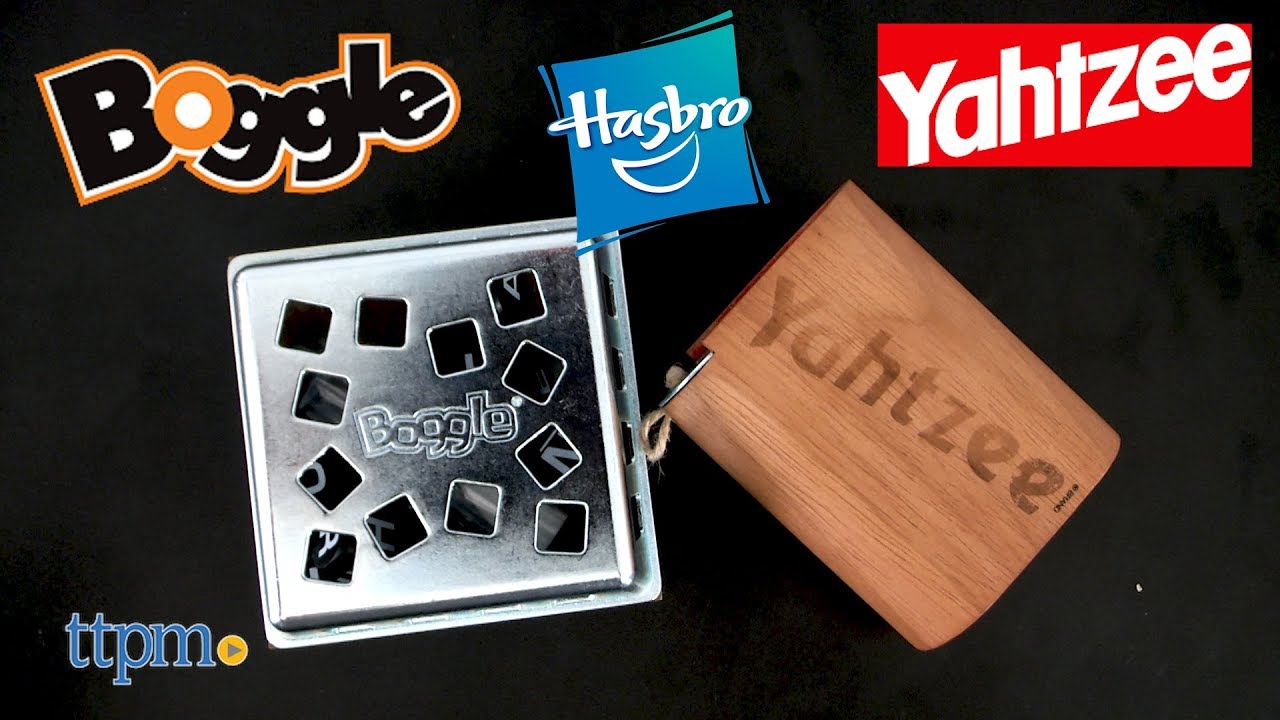 Boggle & Yahtzee Rustic Edition from Hasbro