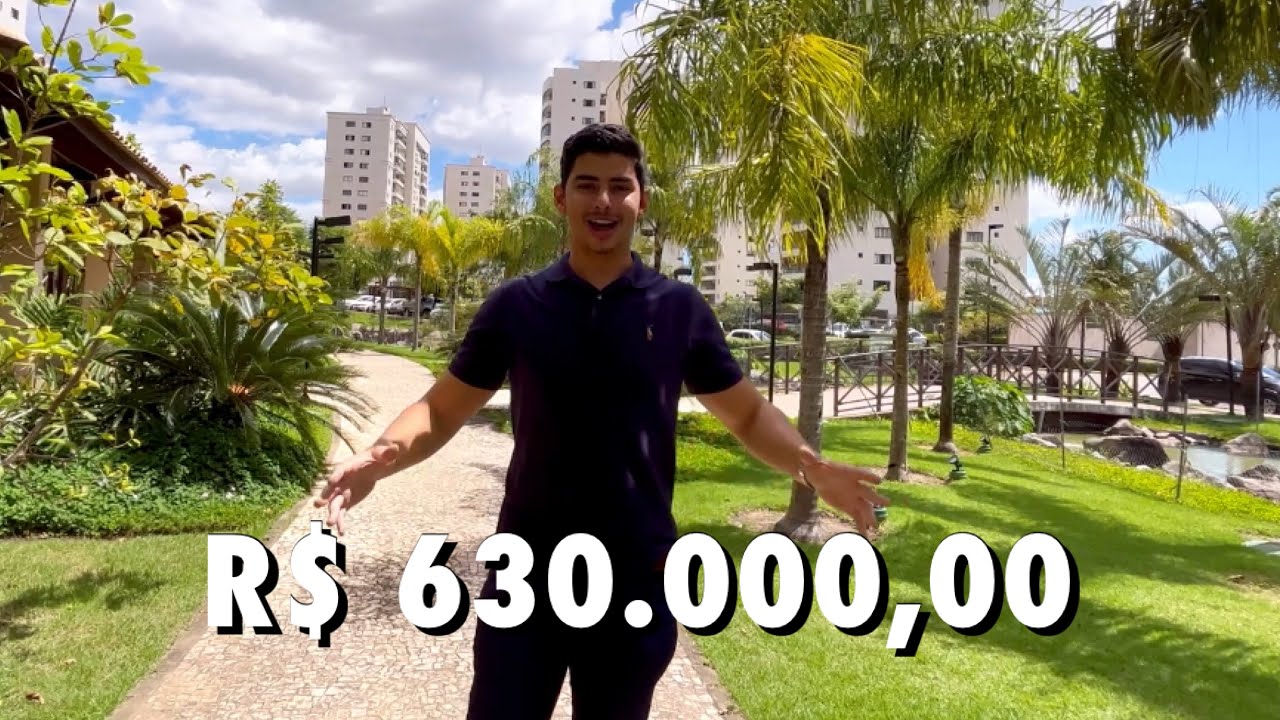 TOUR POR UM APARTAMENTO MOBILIADO NO CONDOMÍNIO JARDINS - Altos do Calhau/SLZ!