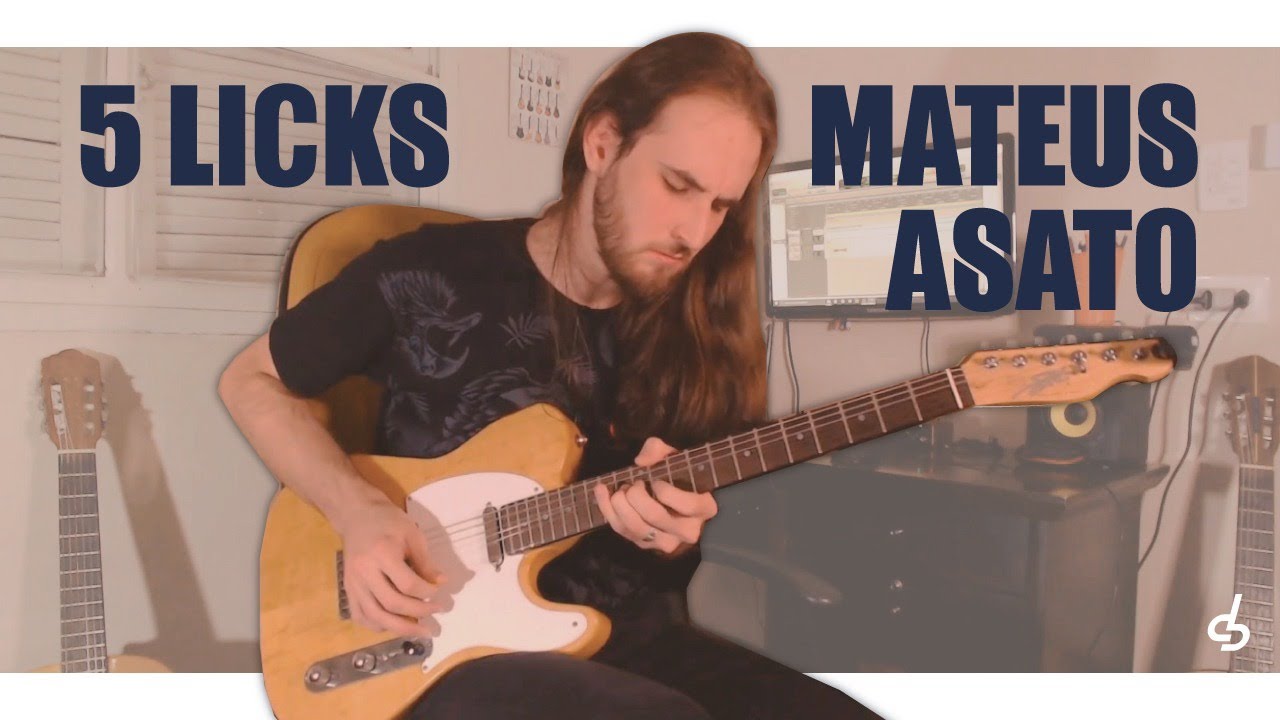 5 LICKS INCRÍVEIS do Mateus Asato - [ Aula ]