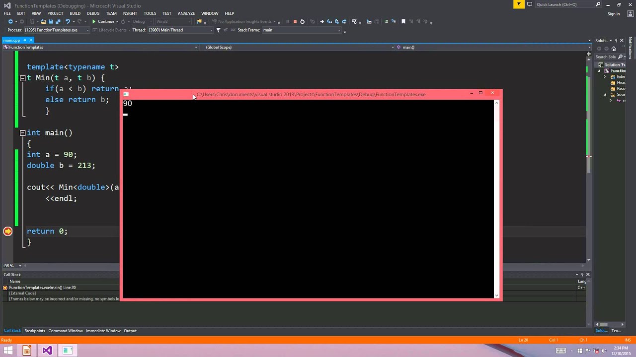 C++ Function Templates