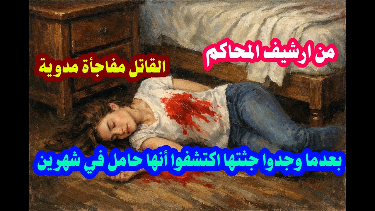 من ارشيف المحاكم بعدما وجدوا جثتها اكتشفوا أنها حامل في شهرين والقاتل مفاجأة مدوية