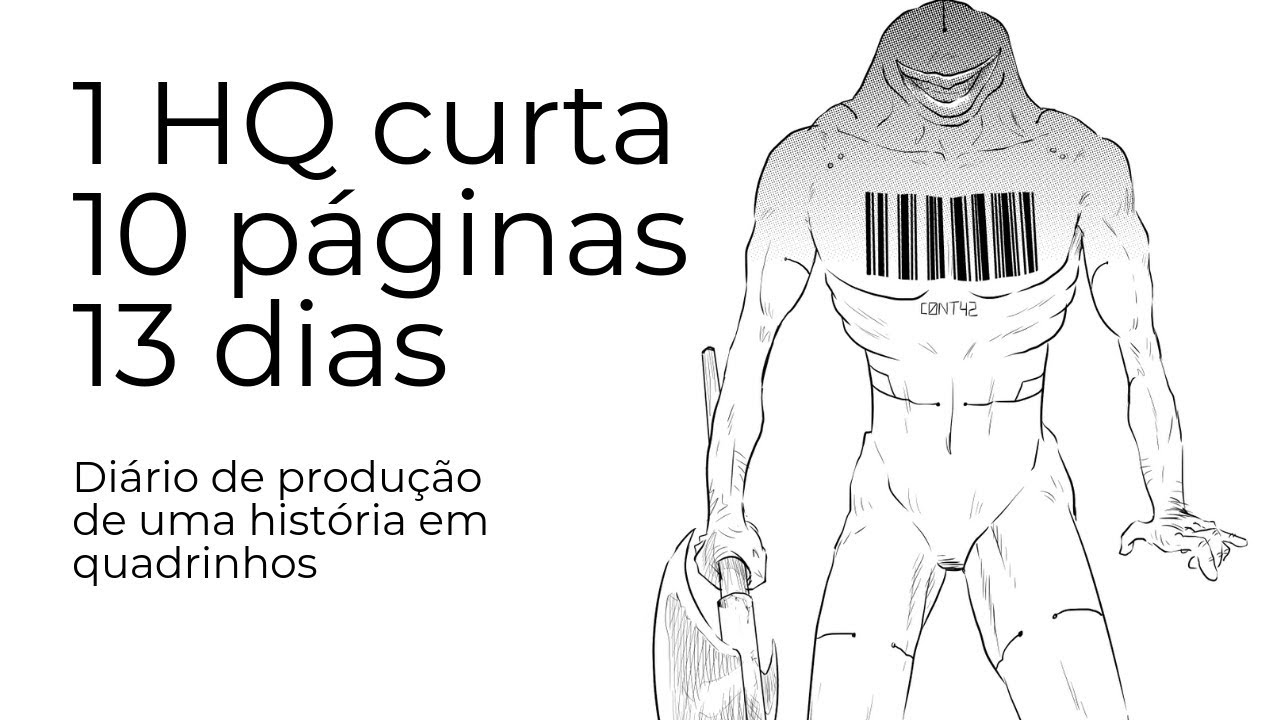 Fazendo uma HQ curta em 13 dias (Diário de produção)