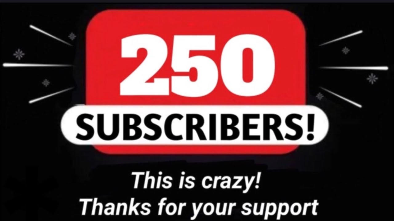  Reaching 250 Subscribers and the Trick or Treat Tag.