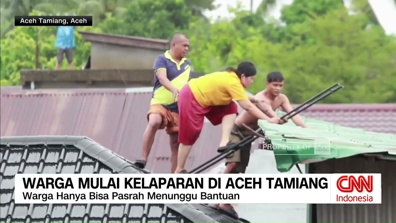 Warga Aceh Tamiang Mulai Kelaparan