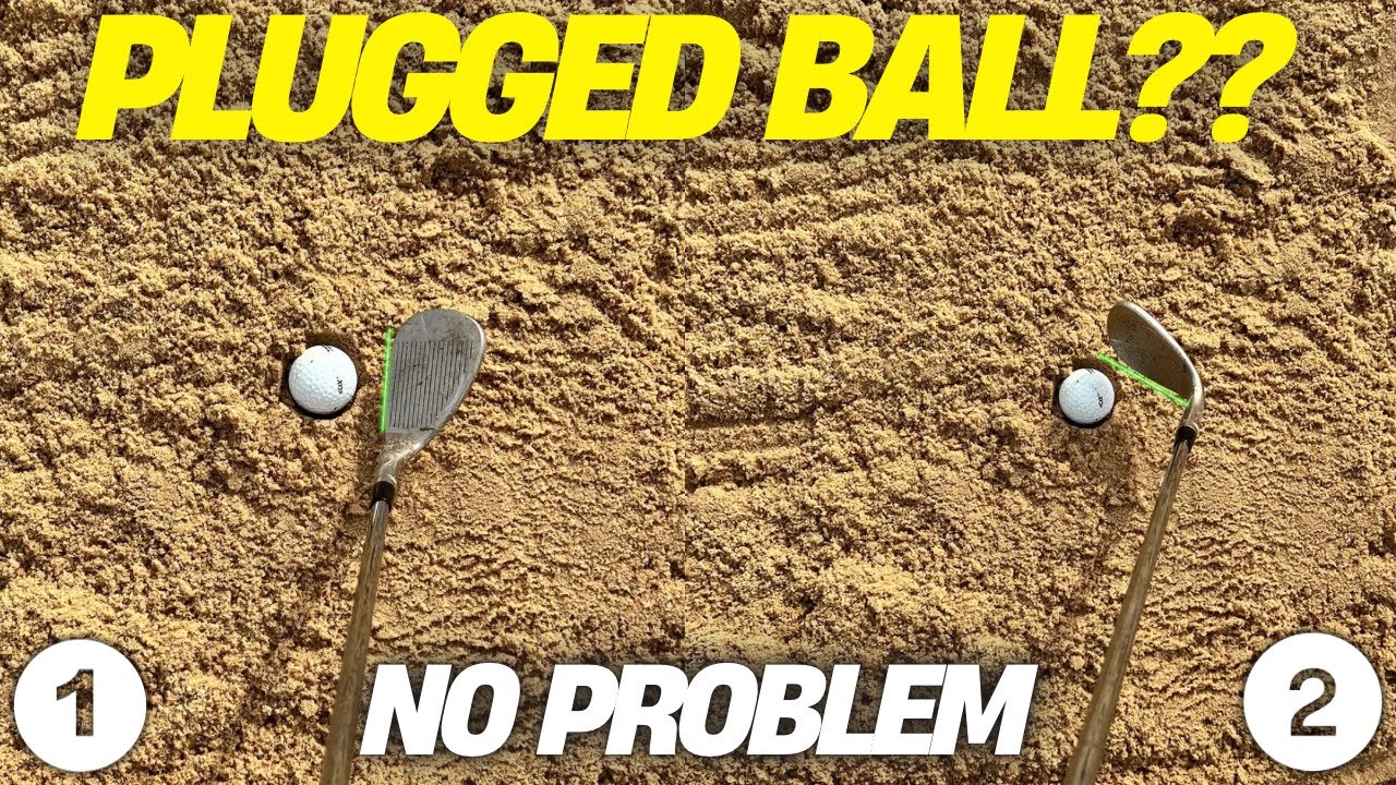 2 Ways to Handle a Plugged Ball in the Bunker | Escape EVERYTIME