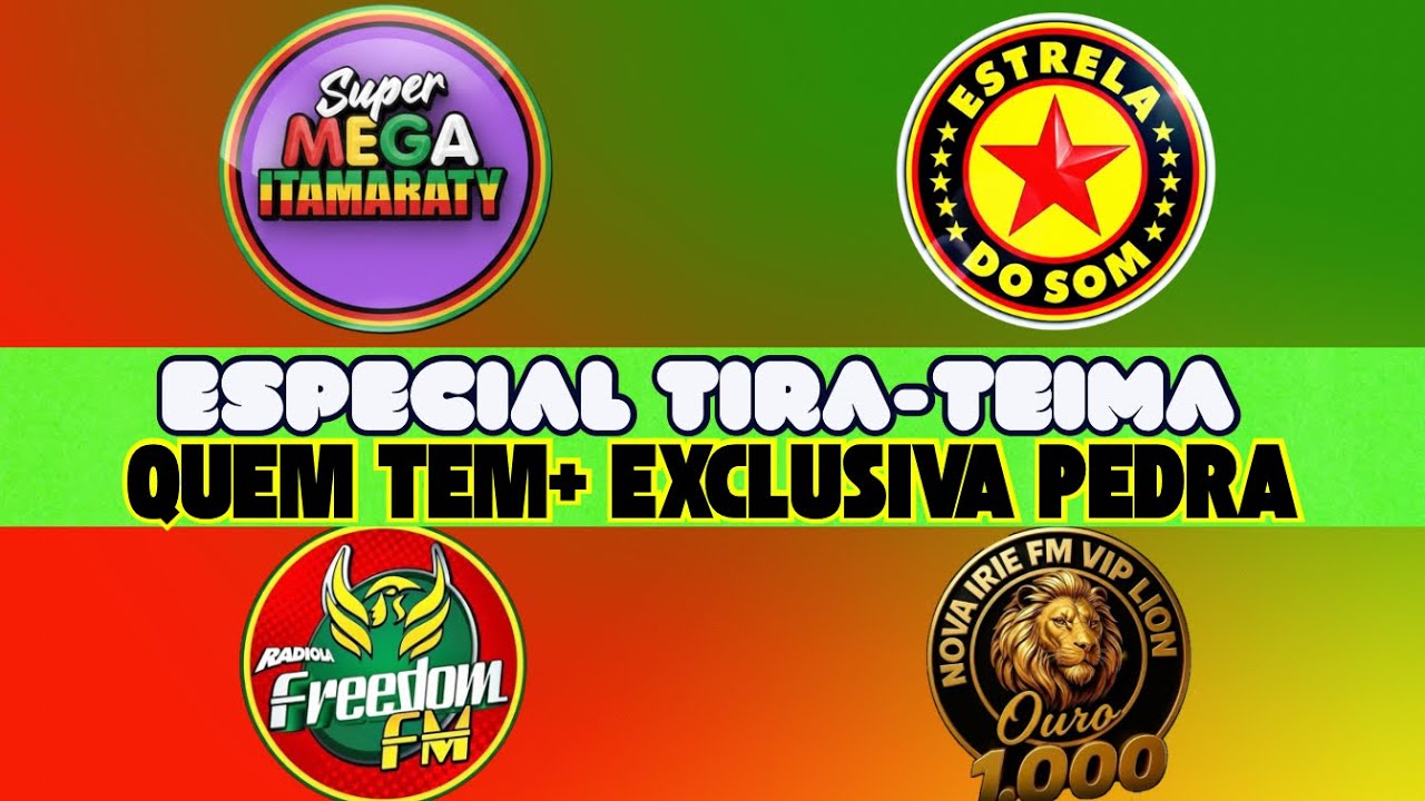 ESPECIAL TIRA-TEIMA_DUAS EXCLUSIVAS PRA CADA_DIZ AI QUEM TEM MAIS PEDRA EXCLUSIVA_E SÓ PEDRA