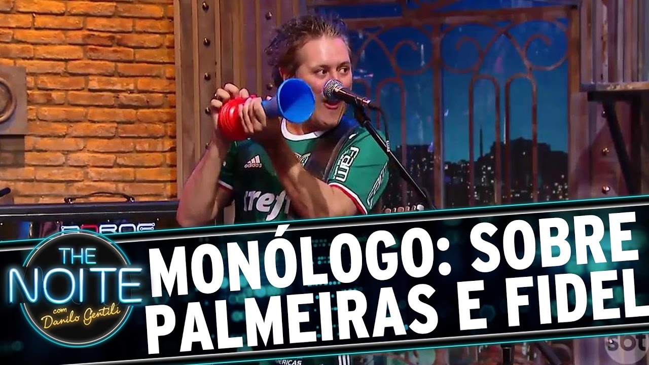 Monólogo: Sobre o Palmeiras campeão e a morte de Fidel Castro | The Noite (28/11/16)