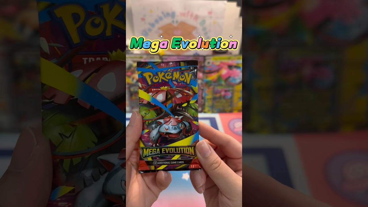 Unboxing Mega Evolution Pokemon MKEXTCG 2 