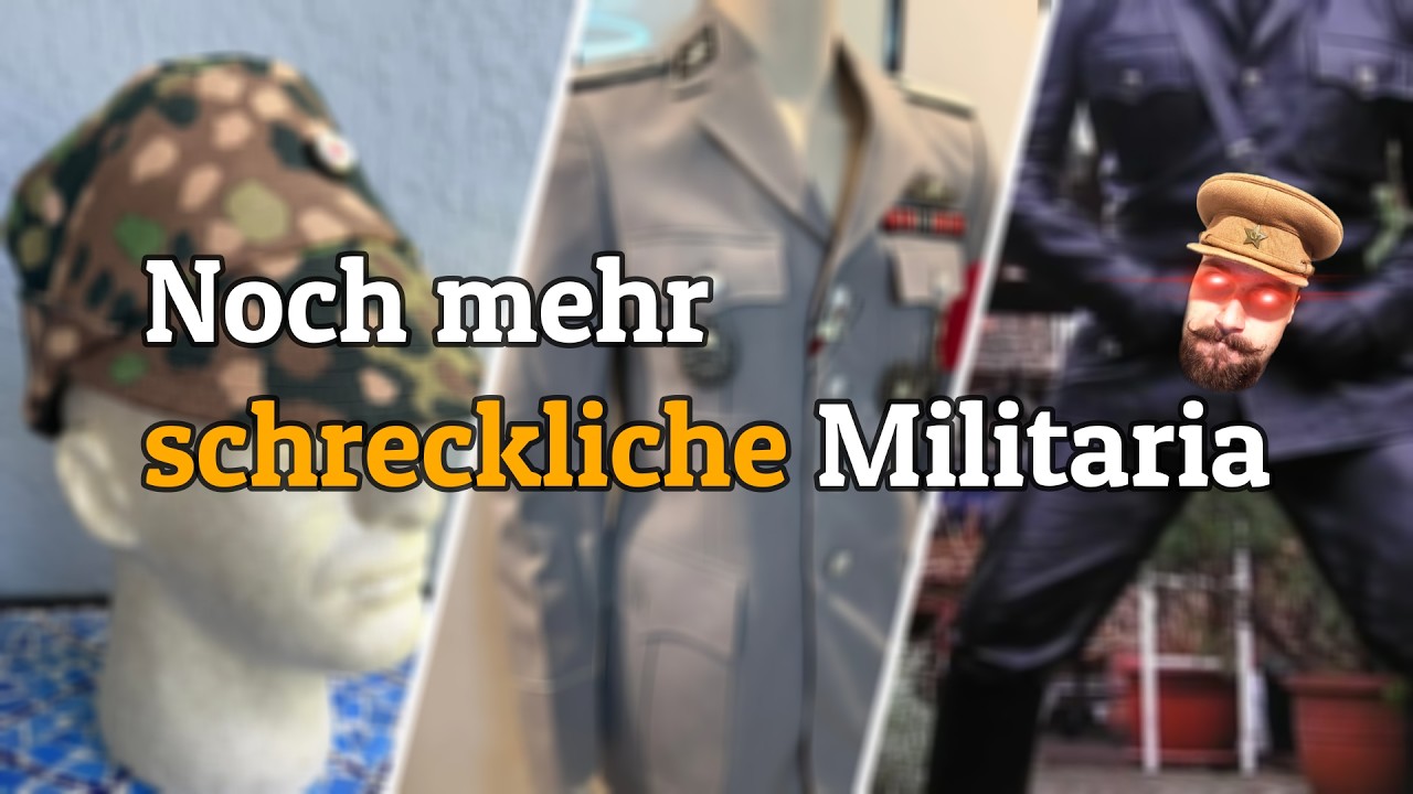 Noch mehr schreckliche Militaria