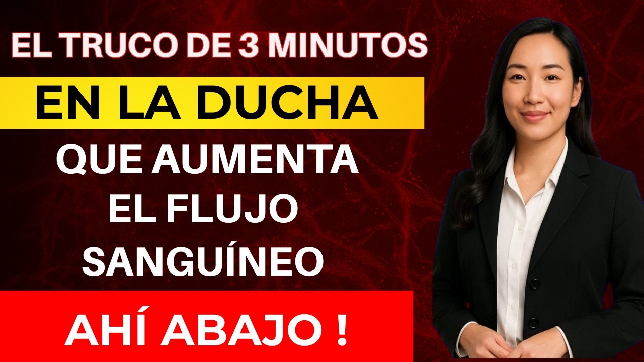 El truco de la ducha de 3 minutos que mejora el flujo sanguíneo ahí abajo después de los 50 |