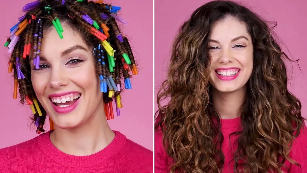 Curly Hairstyles | Hairstyling Hacks Every Girl Should Know! Speed Up Your Beauty Routine