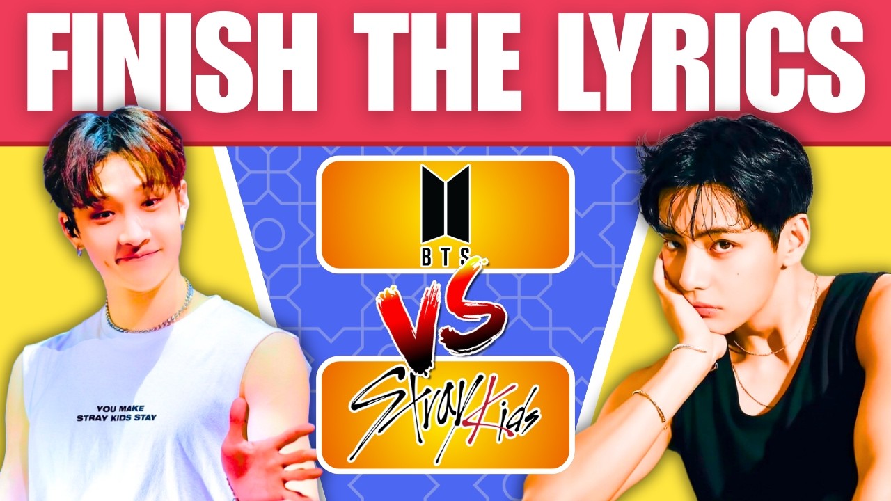Finish the Lyrics: STRAY KIDS vs BTS! 🎤 (Only True Fans Can Get 100%) | K-Pop Quiz 2026