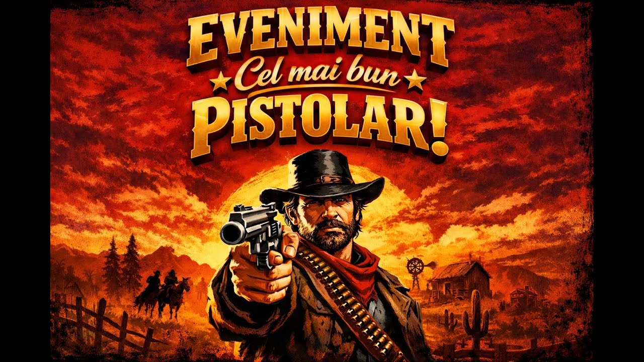 EVENIMENT: Cel mai bun pistolar! 🔥#rdr2