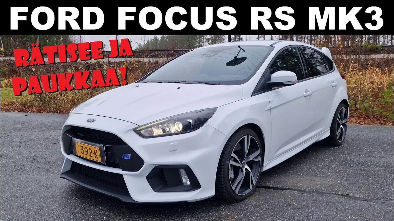 Ford Focus RS 4WD koeajo - RÄTISEE JA PAUKKAA!!
