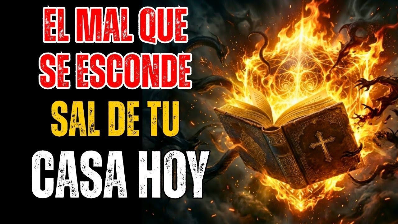 🔥 Oración de guerra: EXPULSA ahora todo espíritu de maldad escondido en tu hogar