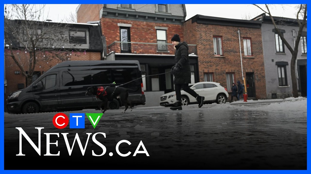 Сильный ледяной шторм обрушился на некоторые районы Онтарио, Квебека и Атлантической Канады.