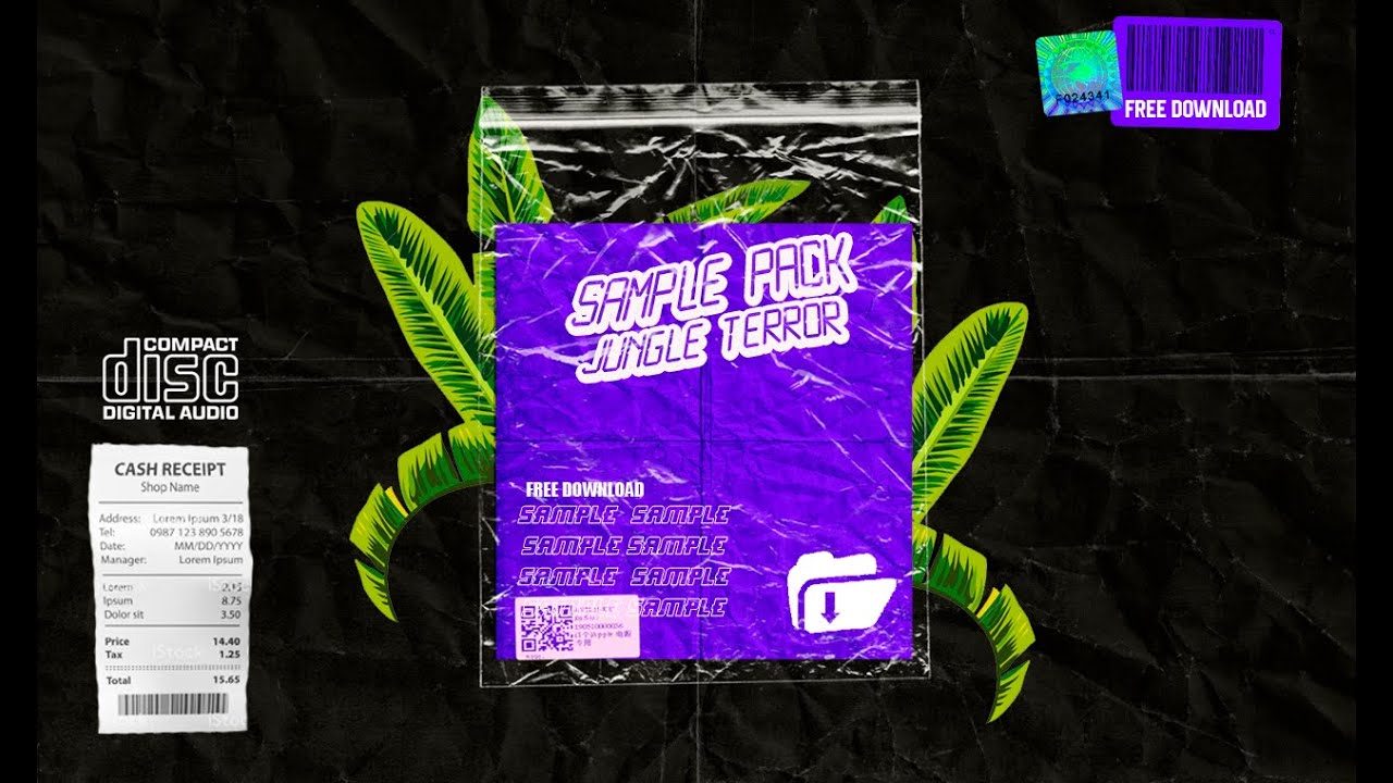 SAMPLE PACK VOL. 2 JUNGLE TERROR| FREE [+100MB]