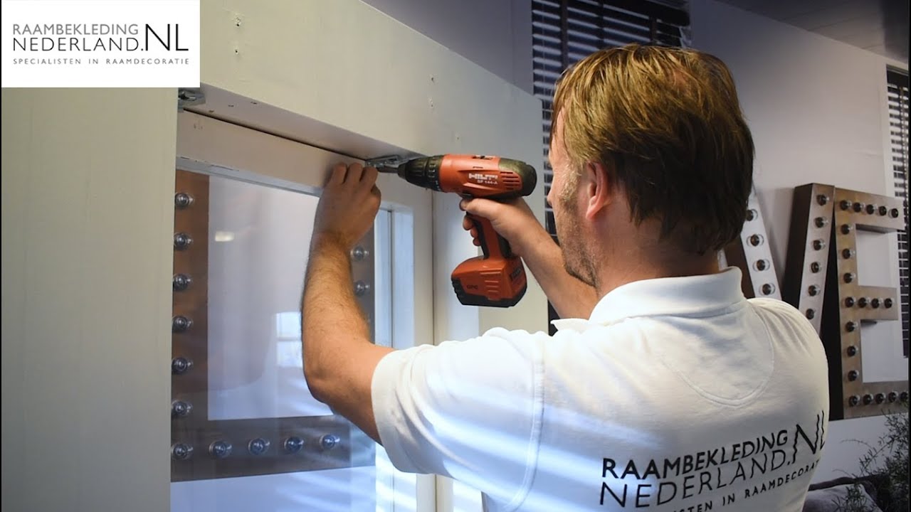 Monteren (Houten) Jaloezieën - In/op de dag ➤ Raambekleding Nederland