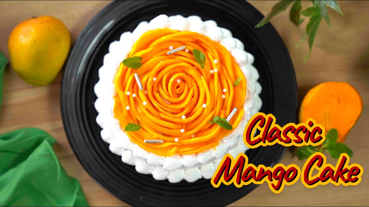 Classic Mango Cake | 100% Eggless | Summer Special