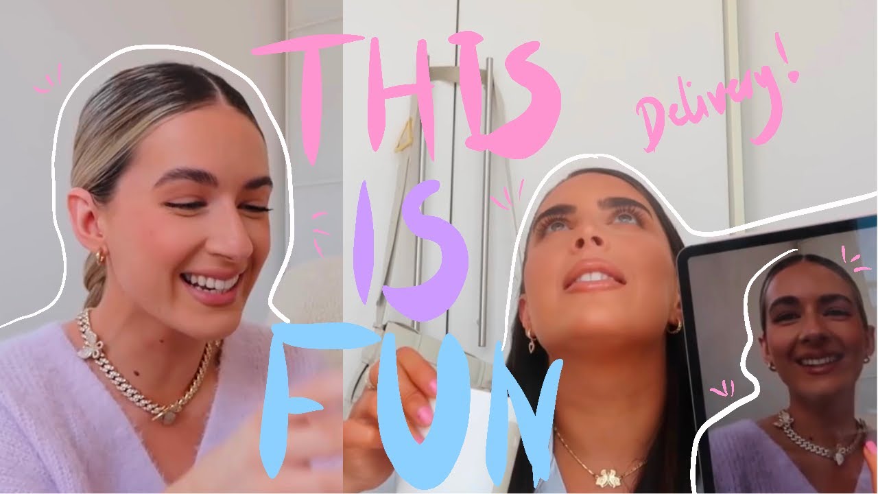 SENDING EACH OTHER QUARANTINE CARE PACKAGES!!! FUN!!!! | Sophia and Cinzia