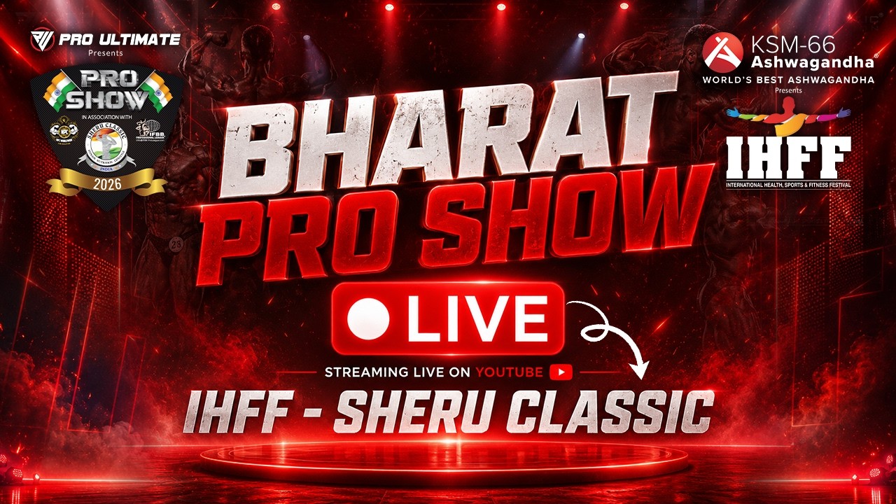 Pro Ultimate presents Bharat Pro Show 2026 | IHFF Sheru Classic Delhi
