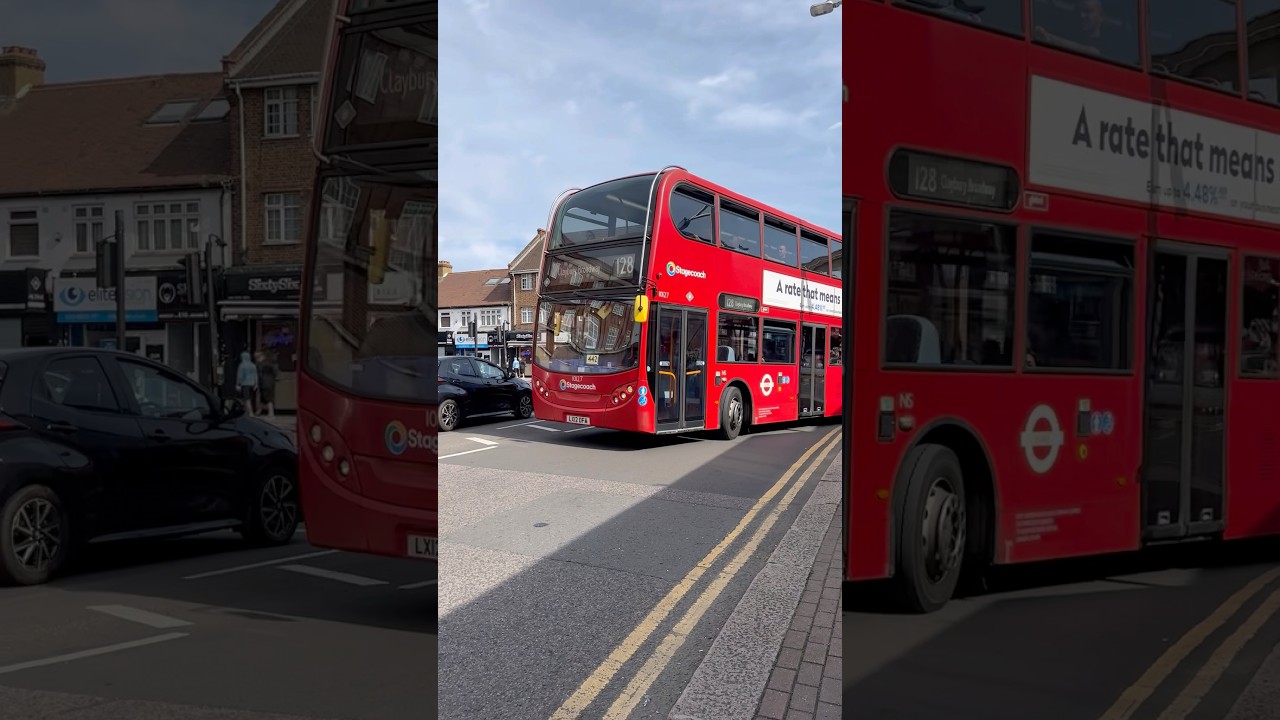 2 128s seen at Barkingside high street 