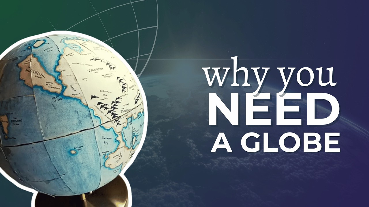 The Secret to Realistic Fantasy Worldbuilding? Use a Globe