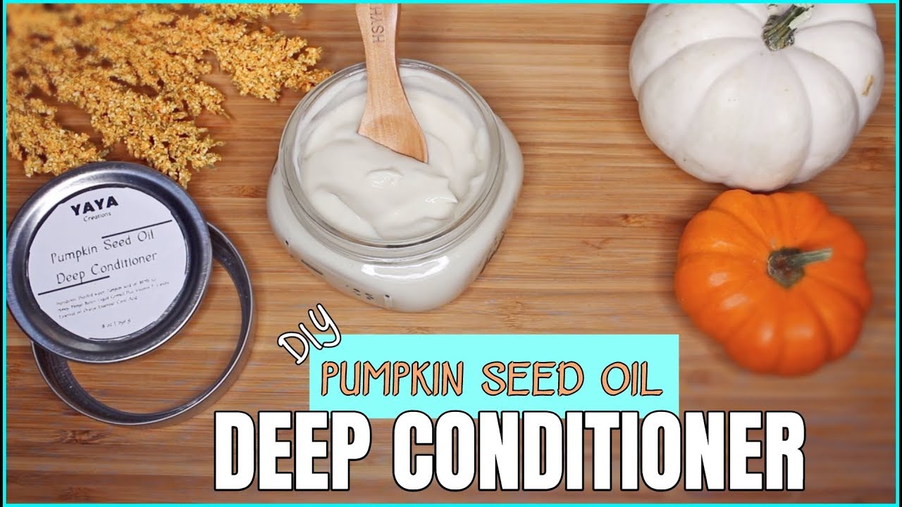 DIY Pumpkin Seed Oil DEEP CONDITIONER | Simple Formulation + GIVEAWAY CLOSED 🎉