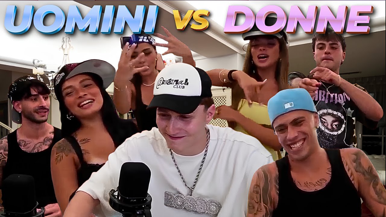UOMINI vs DONNE w/ Giulia Paglianiti, Tessa, Piera Meloni, Tomas Montagna, Dre, Matteo Rocca