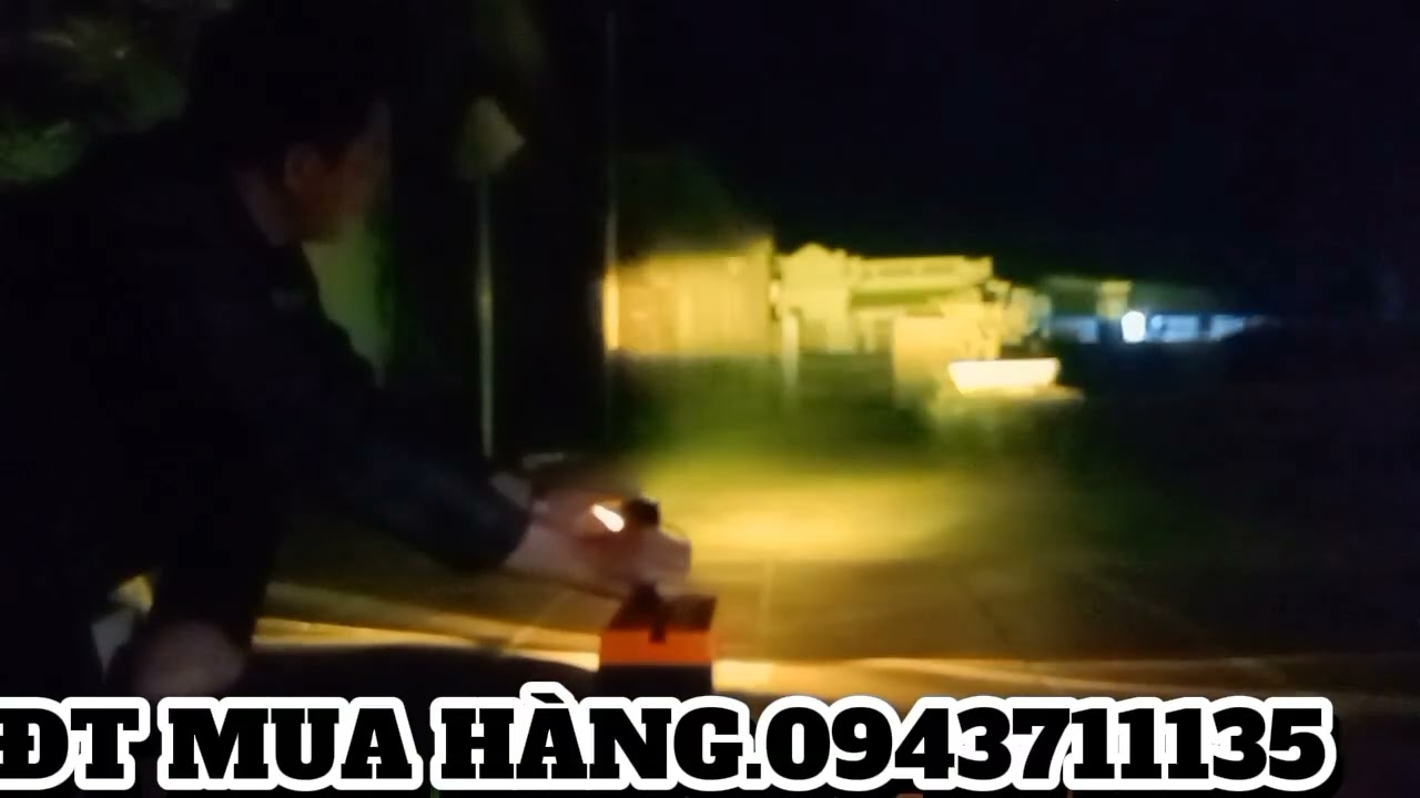 ĐÈN TRỢ SÁNG ĐÈN PHA LED SIÊU SÁNG LẮP XE MÁY ÔTÔ MẪU NHƯ VIDEO TEST CHUẨN LUÔN 