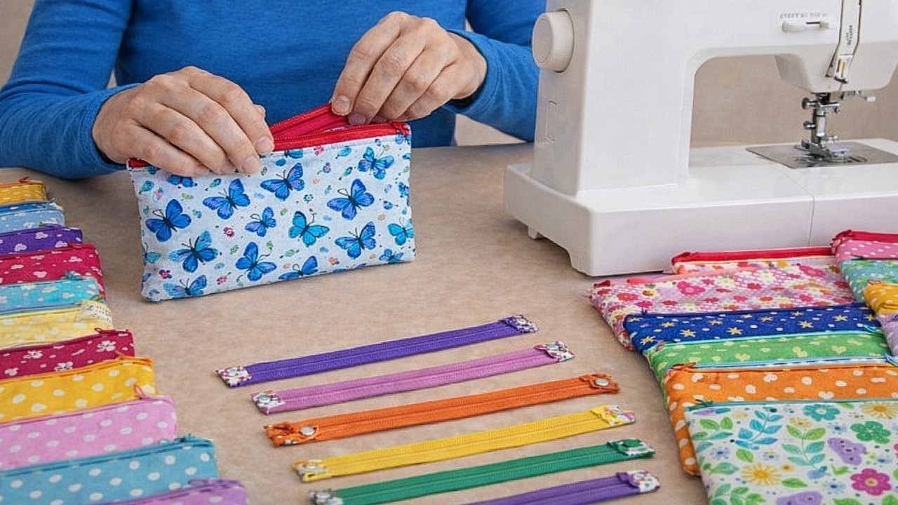 This wallet is in demand in the markets and is used by all family members. Easy sewing