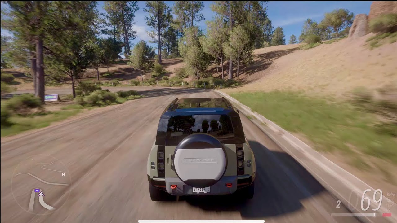 Forza horizon 5 || Defender Off road 4k video || PS5 || My gamer boy