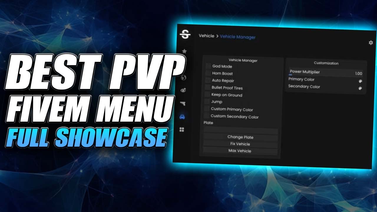 Susano Best PvP FiveM Menu Full Showcase
