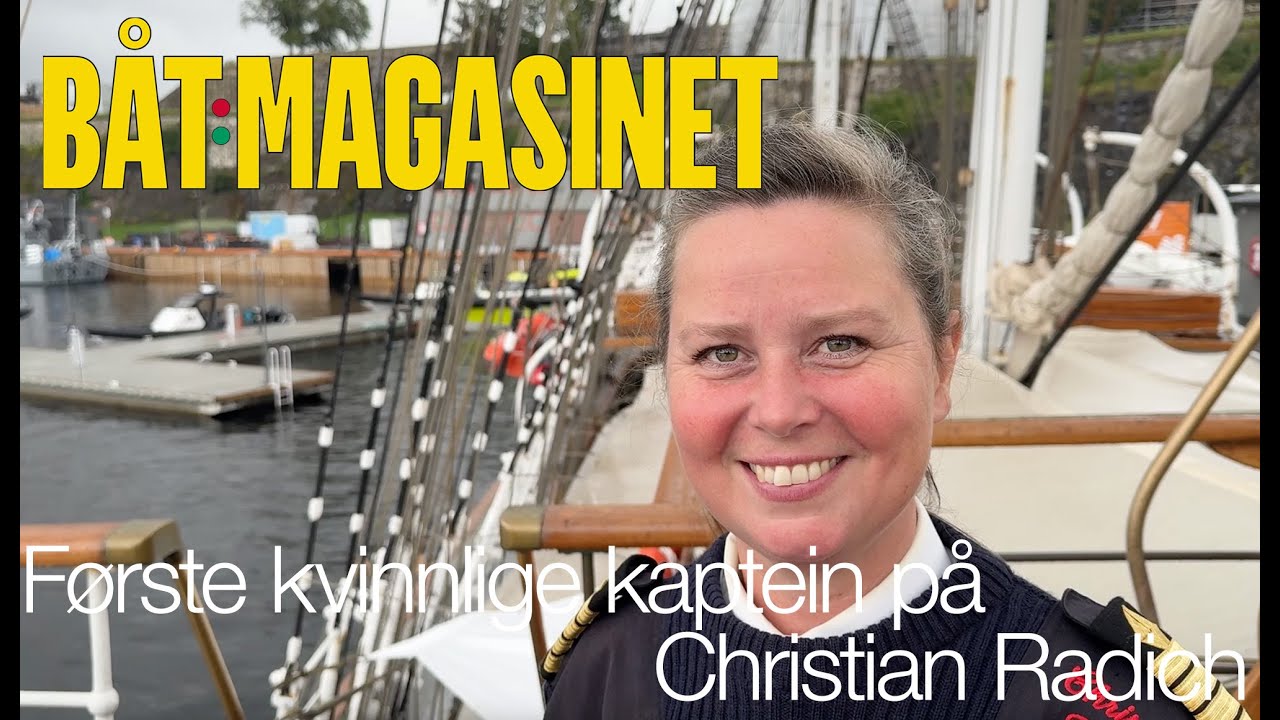 Oddrun er første kvinnelige kaptein på Christian Radich