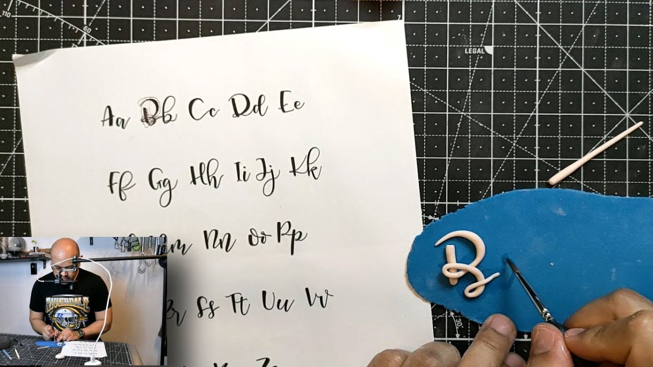 [Tutorial] Calligraphy Using Fondant