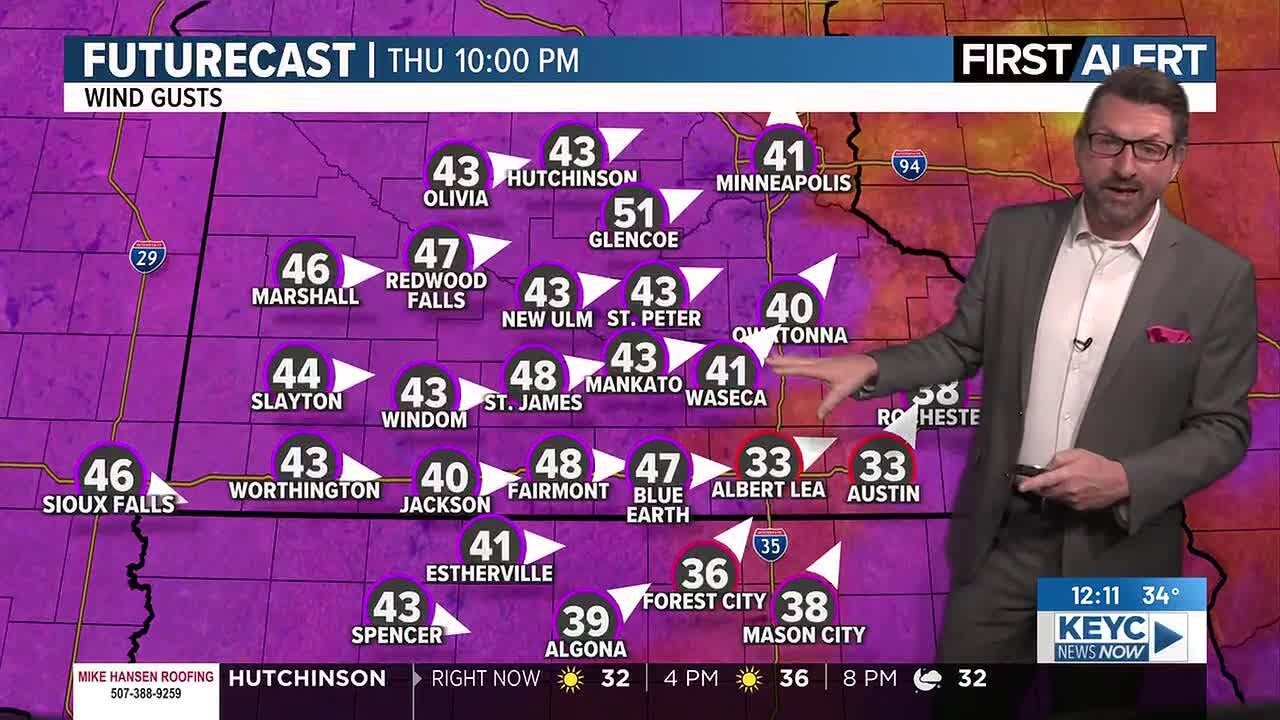 Meteorologist Shawn Cable's Wednesday Noon Weathercast