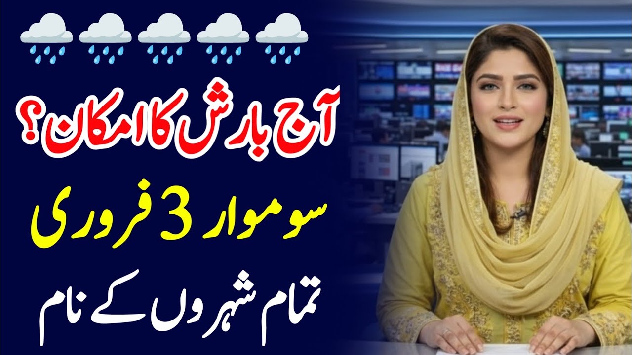 Pakistan Weather Alert 2026 | Heavy Rain & Snowfall System Entering the Country | Latest Forecast
