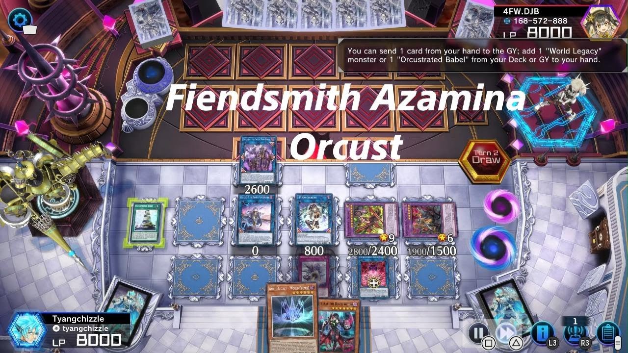 Yu-Gi-Oh! Master Duel - Fiendsmith Azamina Orcust is so powerful! 🔥