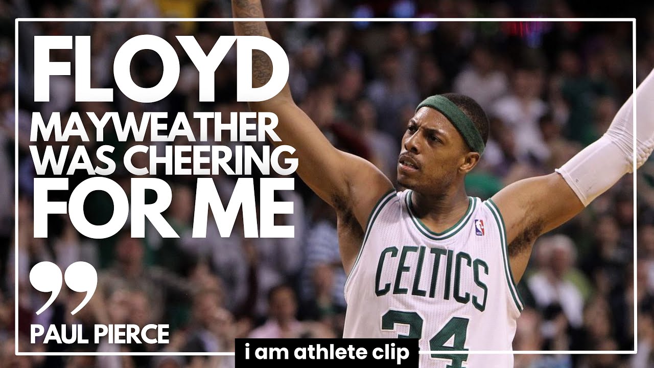 Floyd Mayweather Was a Paul Pierce Fan Over Kobe Bryant | I AM ATHLETE Clip