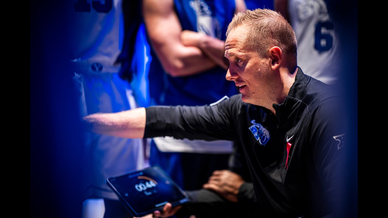 Кевин Янг | Мужская баскетбольная команда Университета Бригама Янга | Пресс-конференция | 2 марта...